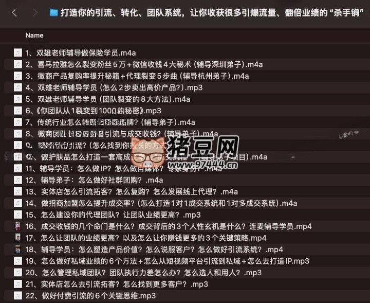 打造你的引流、轉(zhuǎn)化、團(tuán)隊(duì)系統(tǒng)，讓你收獲很多引爆流量、翻倍業(yè)績(jī)的“殺手锏”