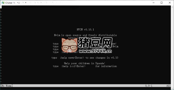 Neovim 文本編輯器 v0.10.3 綠色版