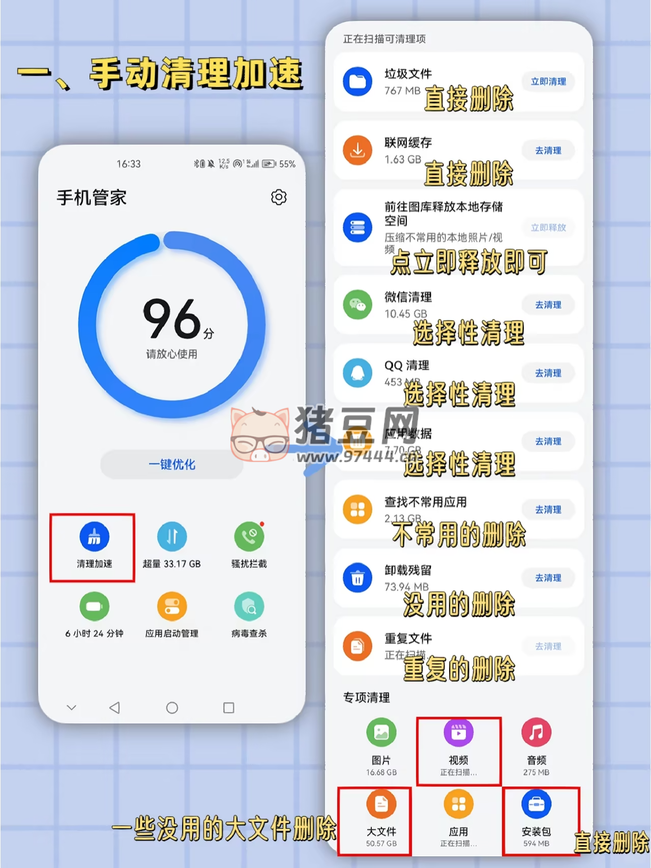 華為 128GB 內(nèi)存不夠？方法來(lái)了！看我這篇就夠了