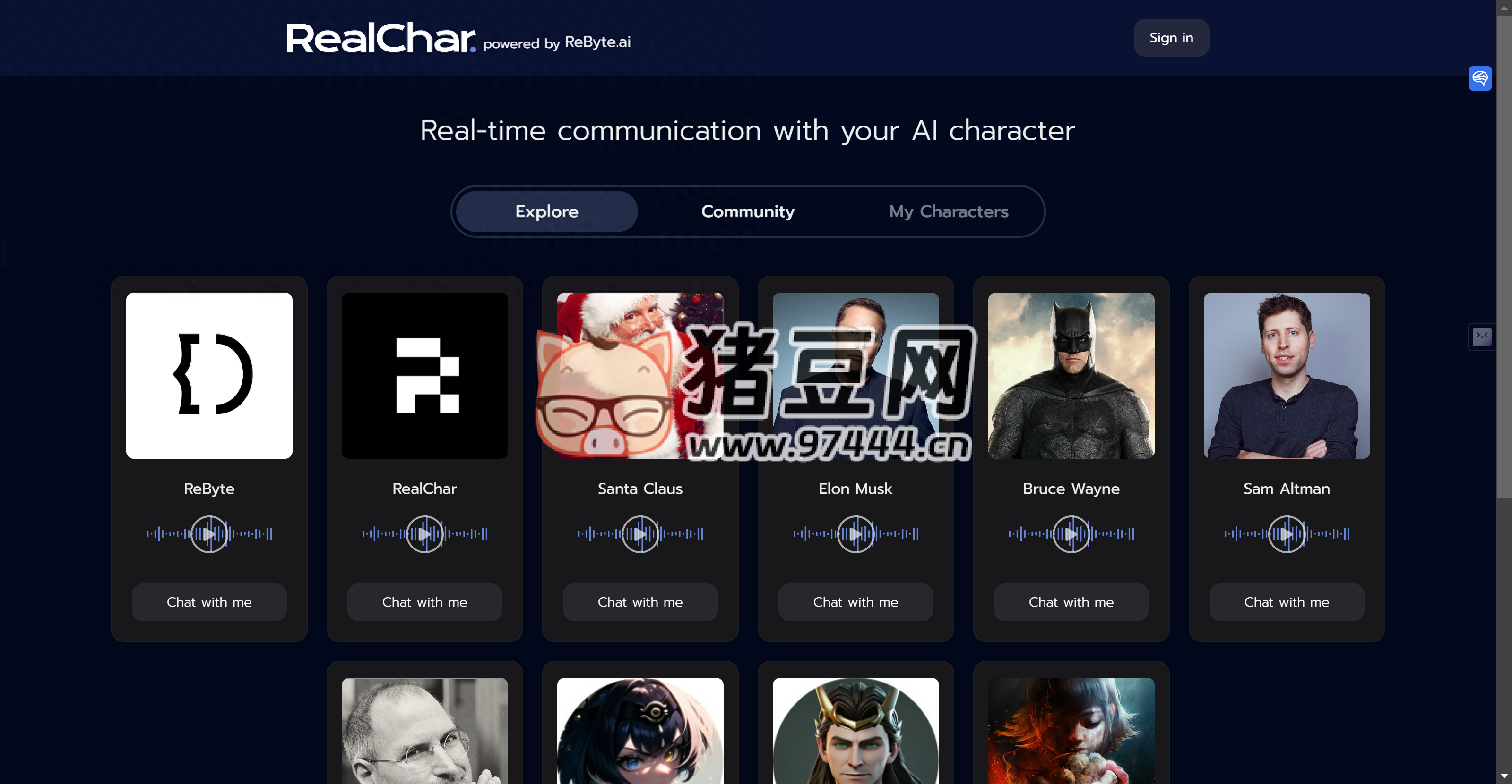 RealChar.ai:讓每個人都能擁有自己的 AI 朋友 RealChar.ai:讓每個人都能擁有自己的 AI 朋友