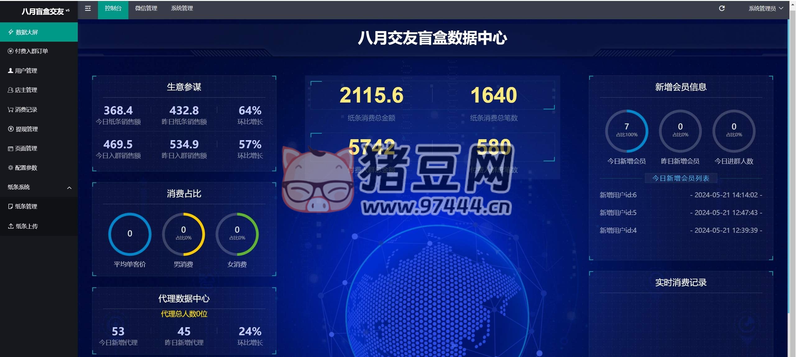 2024 全新交友盲盒 + 付費(fèi)進(jìn)群二合一源碼