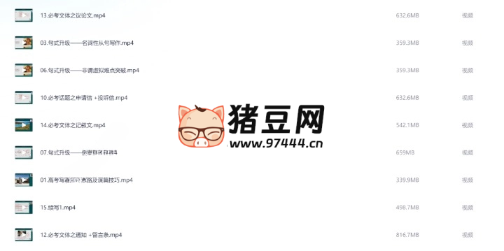 董宇輝：高考英語寫作專項提升