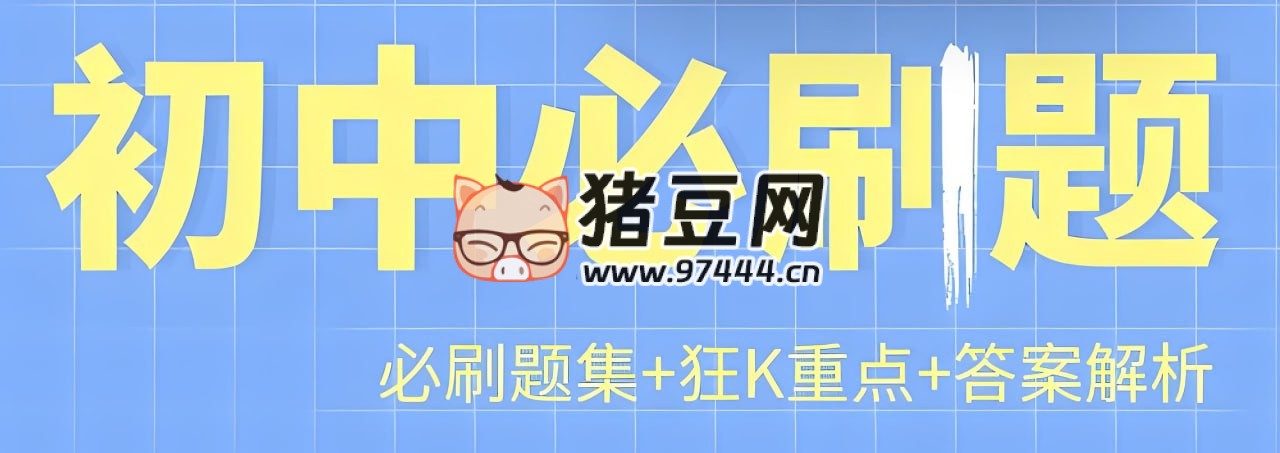 理想樹《初中必刷題·下冊 (2025 年春教材同步版)》