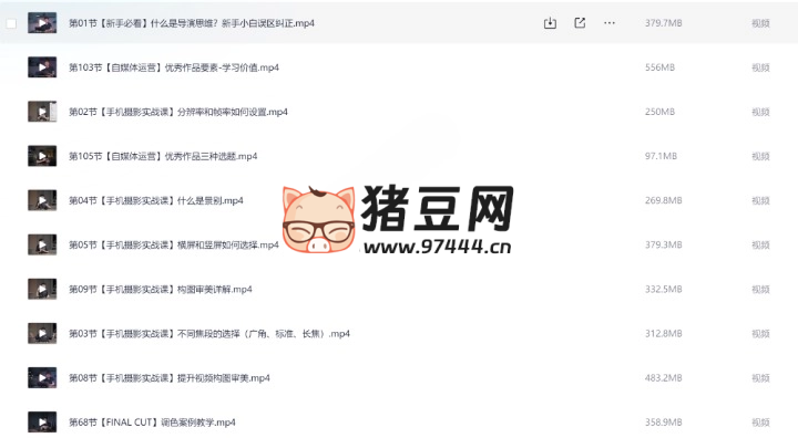 視頻拍攝剪輯編導(dǎo)運(yùn)營(yíng)課全攻略：從零開(kāi)始，系統(tǒng)化學(xué)習(xí)視頻制作全流程技巧