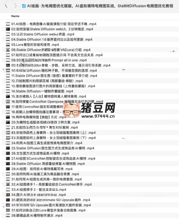 StableDiffusion 電商圖優(yōu)化教程：AI 繪畫為電商圖優(yōu)化賦能，AI 虛擬模特電商圖實戰(zhàn)