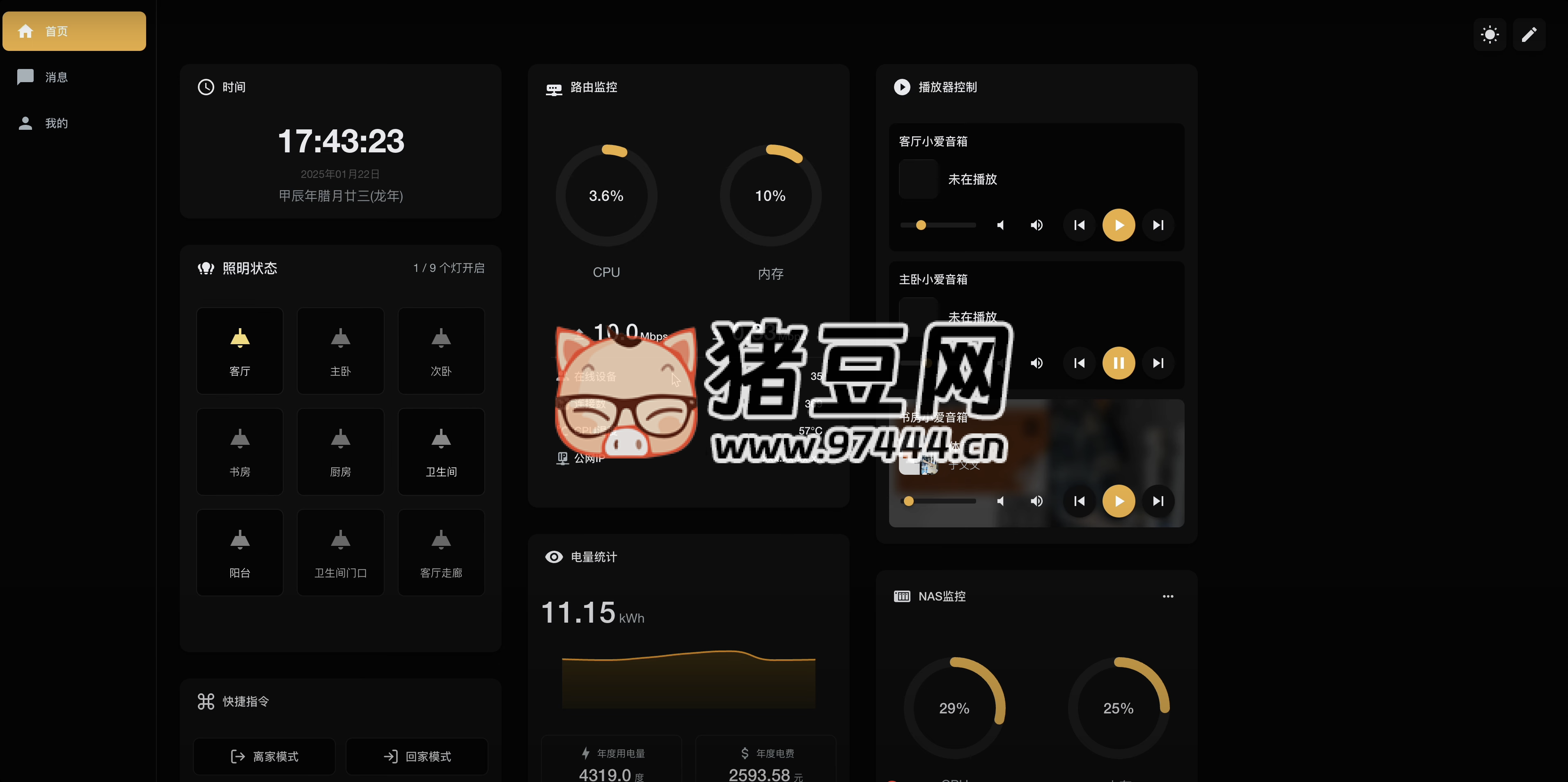 Hass-Panel 開源智能家居控制面板：基于 React 與 Home Assistant 的全設(shè)備跨平臺管理方案