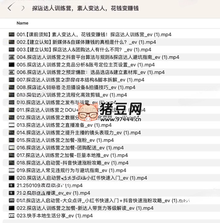 探店達(dá)人訓(xùn)練營(yíng)，素人變達(dá)人，花錢變賺錢