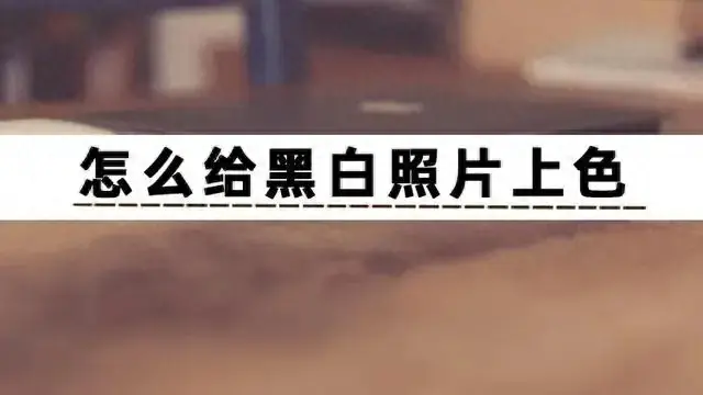 黑白照片如何快速上色？建議這 3 種方法！
